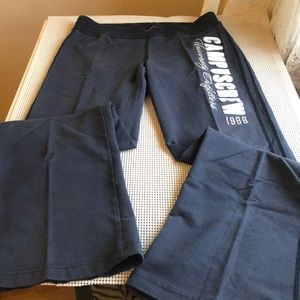 Navy blue Campus Crew Sweatpants